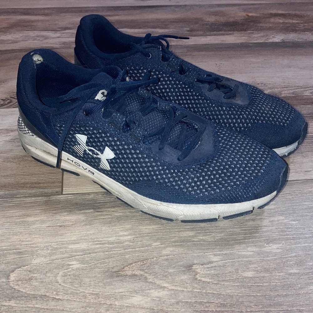 Under Armour Men’s HOVR Navy Blue Athletic Sneakers Size 15